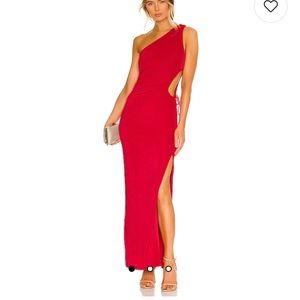 Superdown Red Maxi Dress